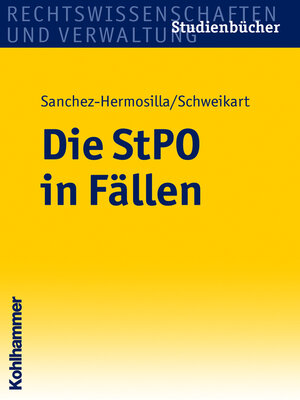 cover image of Die StPO in Fällen